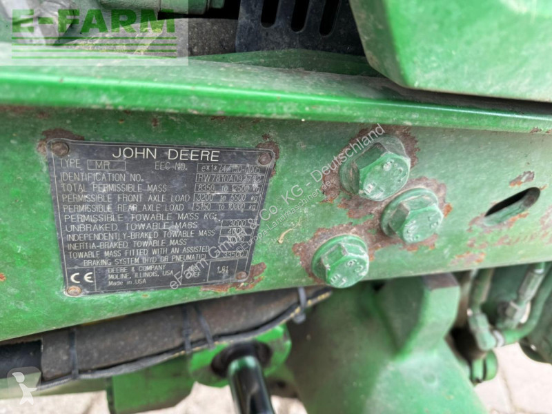 Landbrugstraktor John Deere  7810