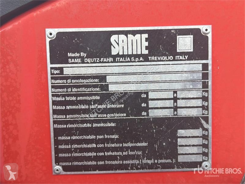Tractor Same Explorer 70 Special VDTE 4WD Tractor