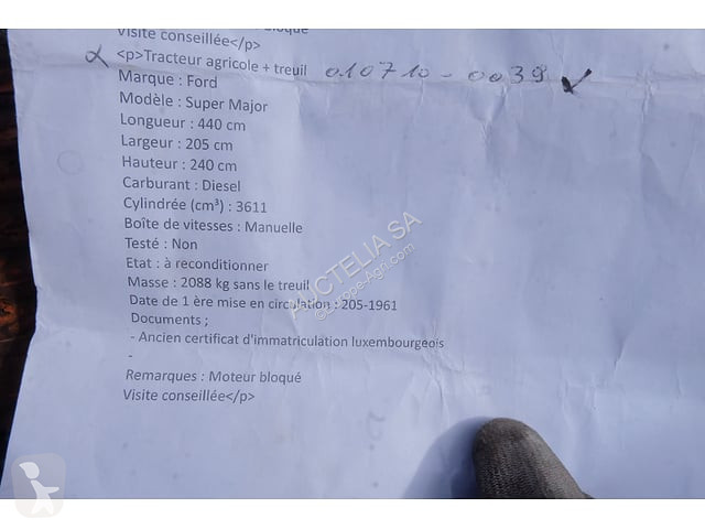 Tractor Someca DA 50L