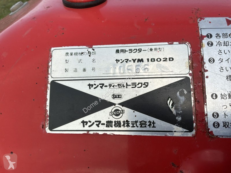 Tractor Yanmar YM1802D