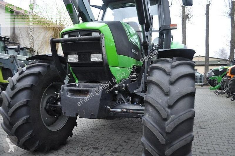 Deutz-Fahr agrotron p + quicke q78 tractor
