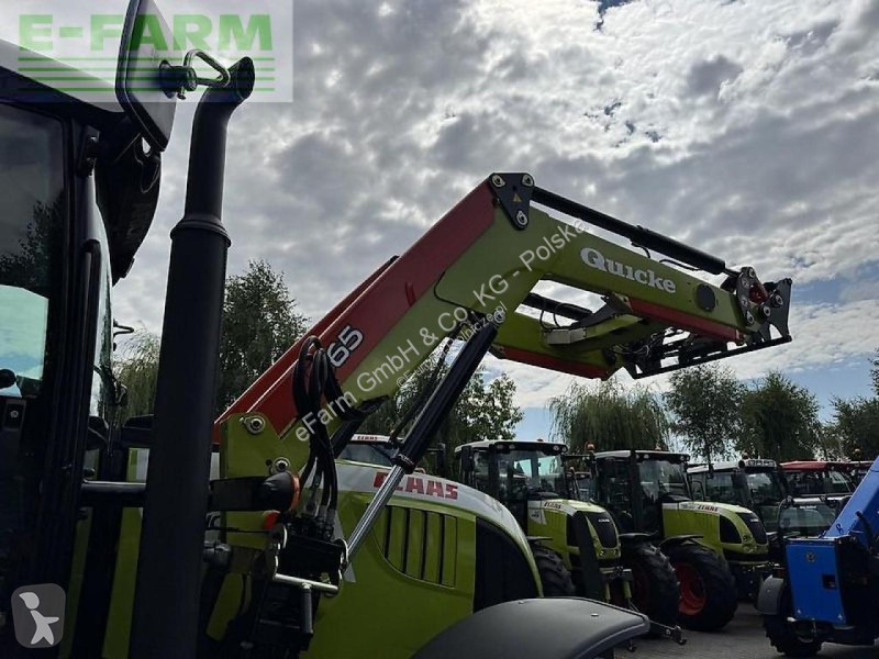 Traktor Claas  arion 640 cis + quicke q65