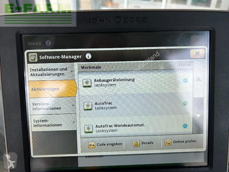 Landbrugstraktor John Deere  traktor 6215r