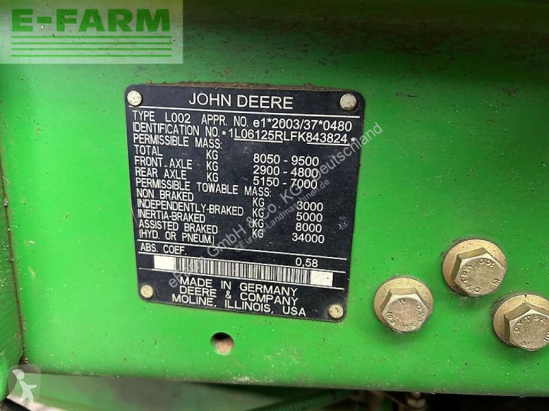 Landbrugstraktor John Deere  6125r autoquad