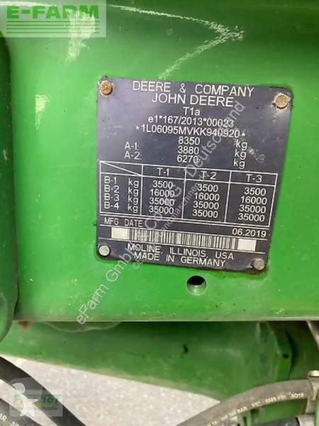 Landbrugstraktor John Deere  6095mc + 603r