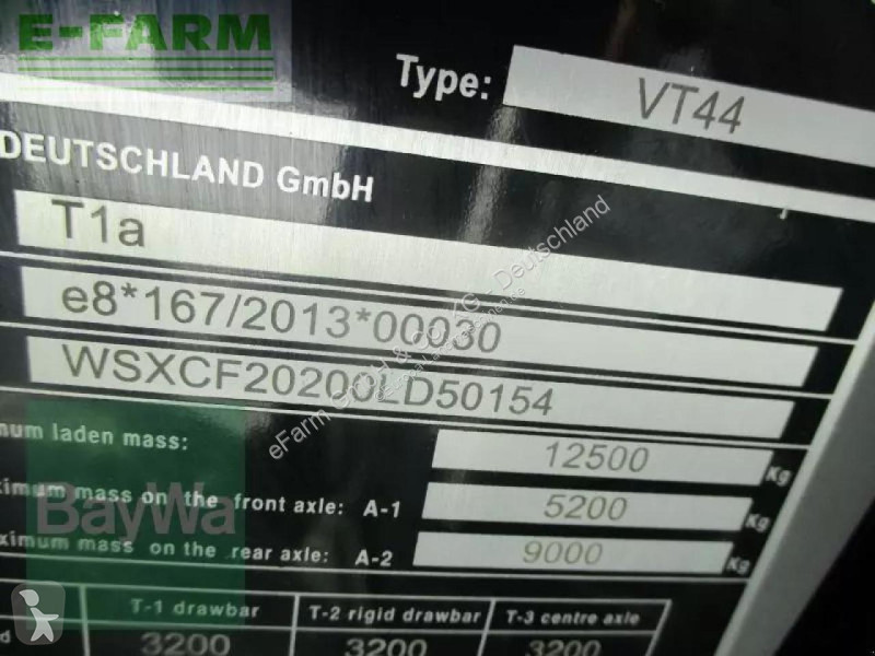 Landbrugstraktor Deutz-Fahr  6185 ttv #892