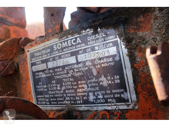 Tractor Someca DA 50L