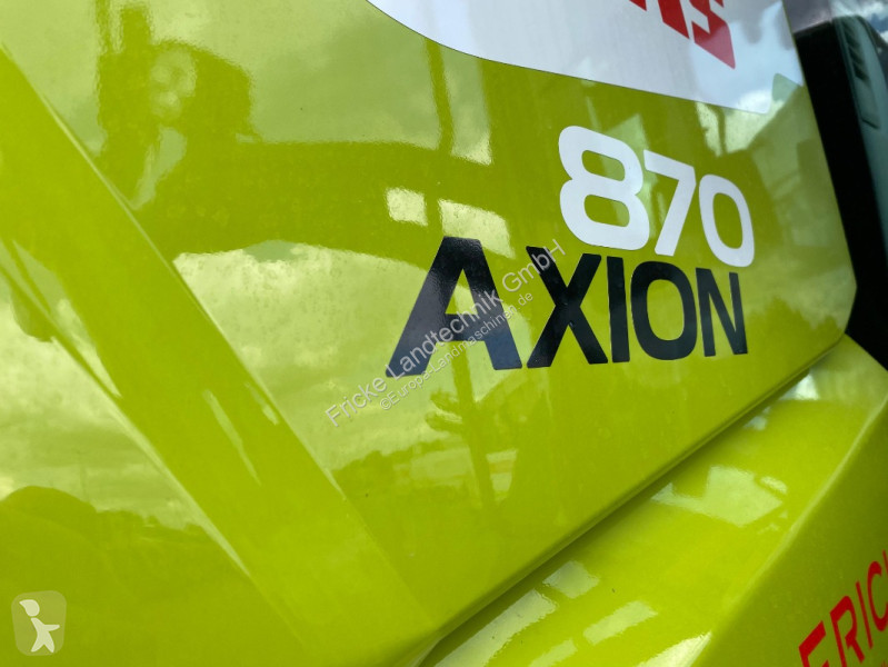 Tracteur agricole Claas Axion 870 CMatic Stage...