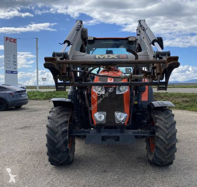 Lantbrukstraktor Kubota M105 GX-III + MX T410...