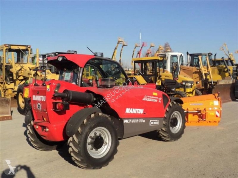 Tractor agrícola Manitou MLT 6.25-75H con lama