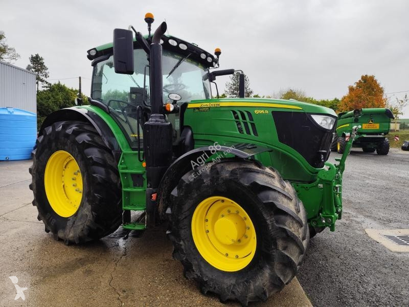John Deere 6195R tractor
