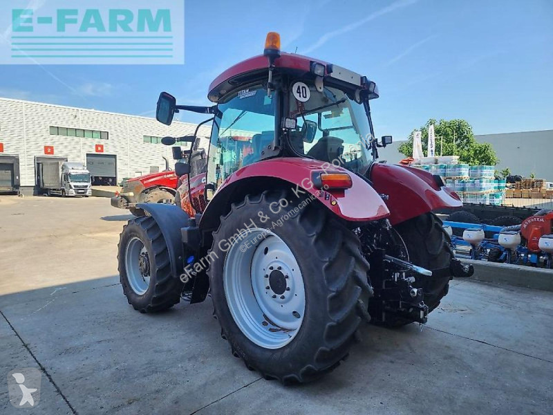 Case  maxxum 130 + set roți tehnologice tractor