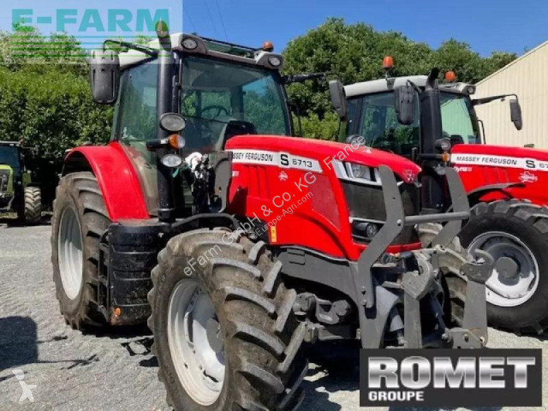 Landbrugstraktor Massey Ferguson  6713 s d6 ef dx