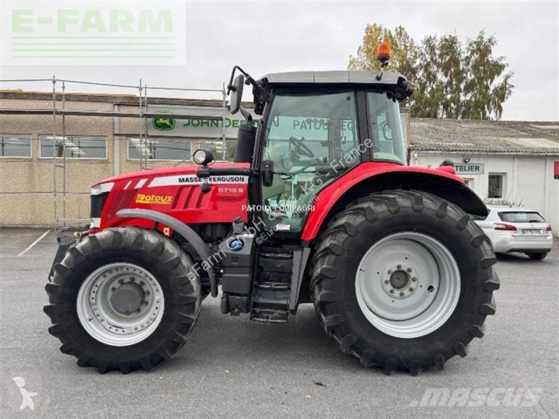 Landbrugstraktor Massey Ferguson  6715 s dyna vt