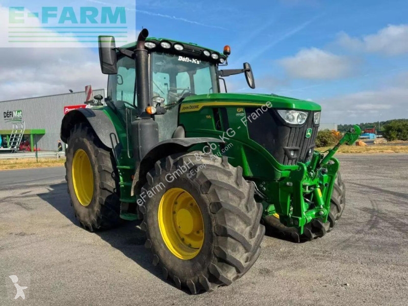 Tracteur agricole John Deere  6r 195