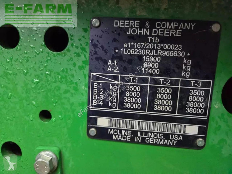 Landbrugstraktor John Deere  6230r