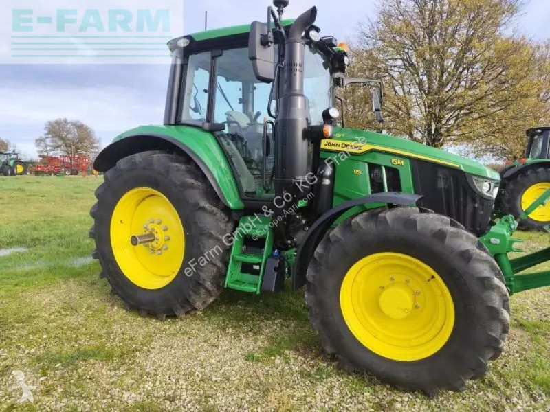 Landbrugstraktor John Deere  6m 115