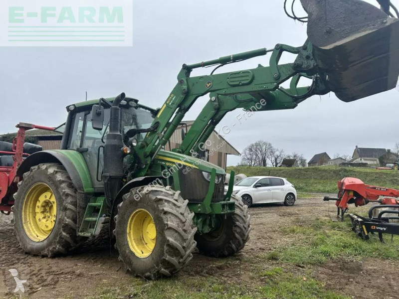 Landbrugstraktor John Deere  6100 m
