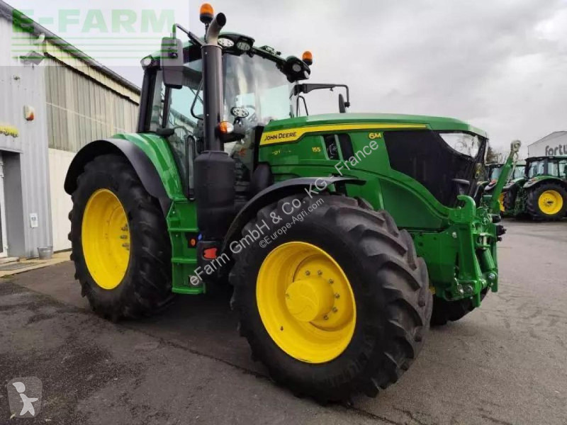 Landbrugstraktor John Deere  6m 155