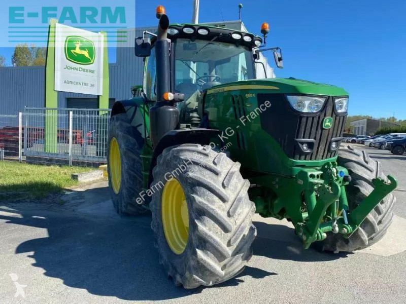 Landbrugstraktor John Deere  6195r ft4