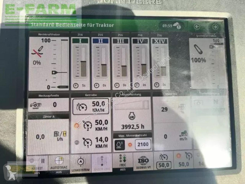 Landbrugstraktor John Deere  6250r