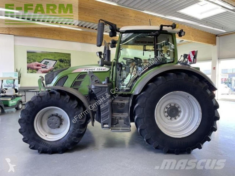 Landbrugstraktor Fendt  724 vario s4 profi plus