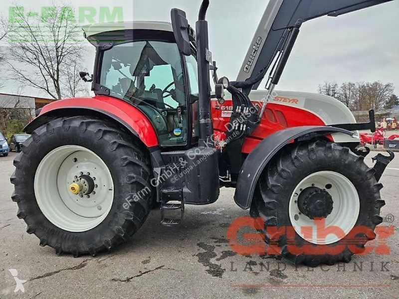 Tractor agrícola Steyr  cvt 6185 hi-escr