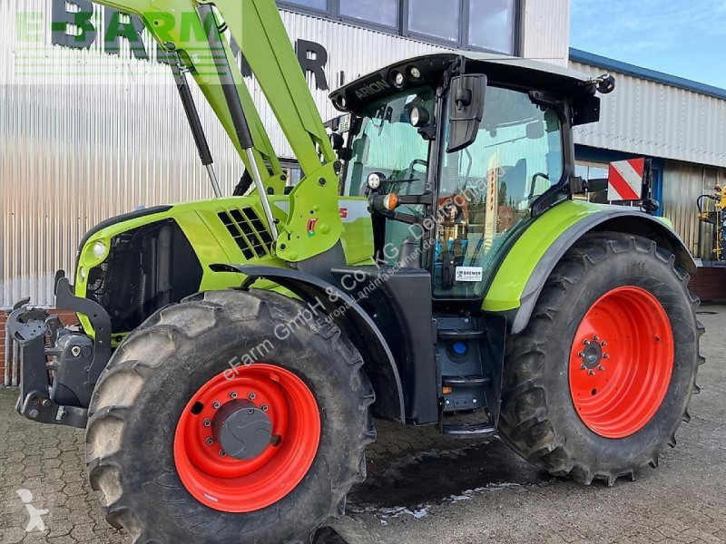 Landbrugstraktor Claas  arion 650 cis + fl140 CIS+
