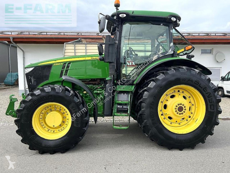 Landbrugstraktor John Deere  7260 r mit einer...