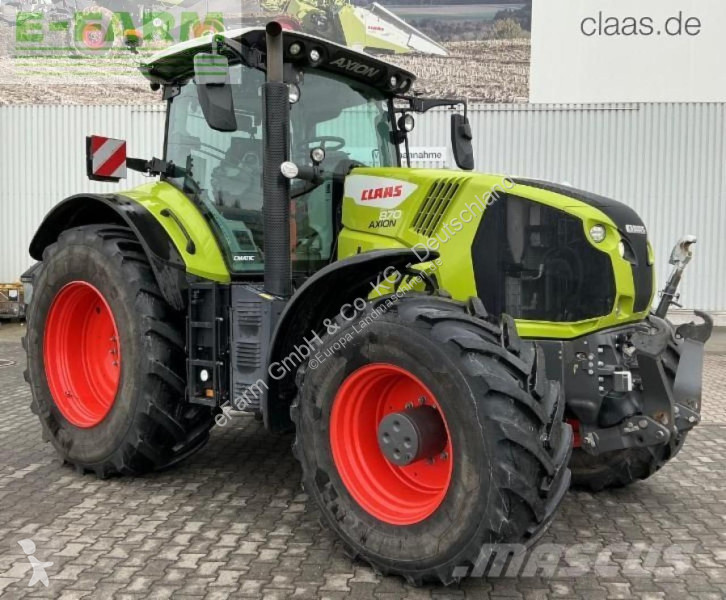 Landbrugstraktor Claas  axion 870 cmatic cebis