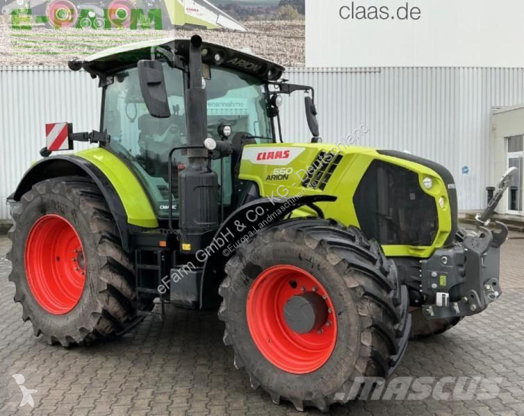 Landbrugstraktor Claas  arion 660 cmatic cebis