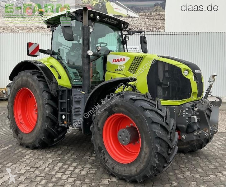 Landbrugstraktor Claas  axion 870 cmatic cebis
