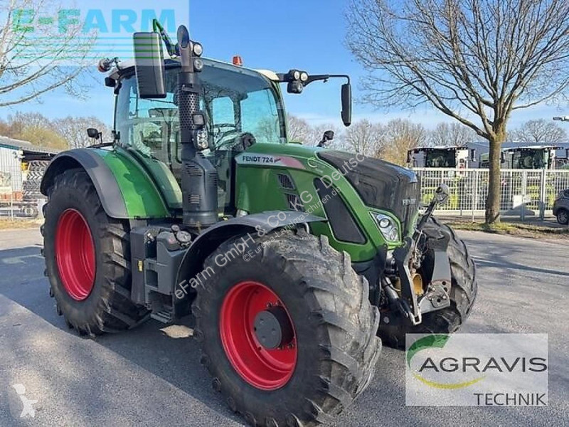 Landbrugstraktor Fendt  724 vario s4 profi plus