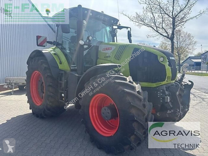 Landbrugstraktor Claas  axion 870 cmatic cebis