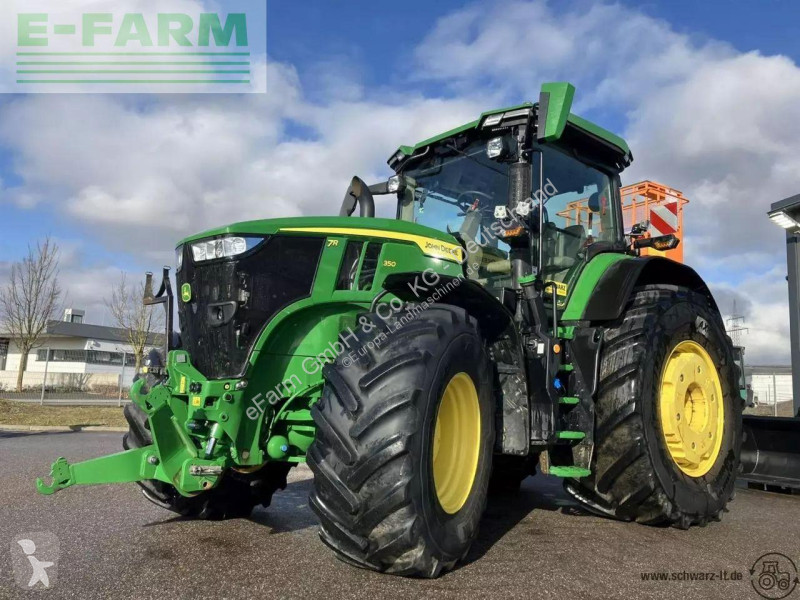 Landbrugstraktor John Deere  7r 350