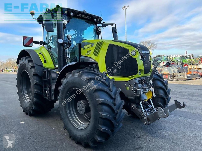 Landbrugstraktor Claas  axion 870 cmatic cebis,...