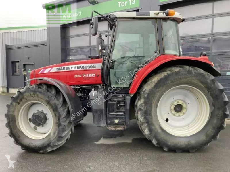 Landbrugstraktor Massey Ferguson  7480 dyna-vt