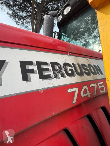 Tractor agrícola Massey Ferguson 7475 con...