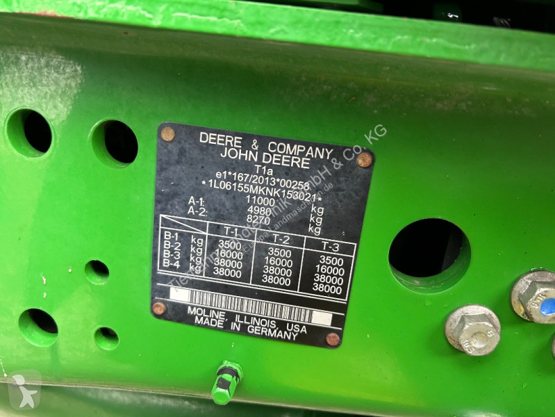 John Deere 615 tractor