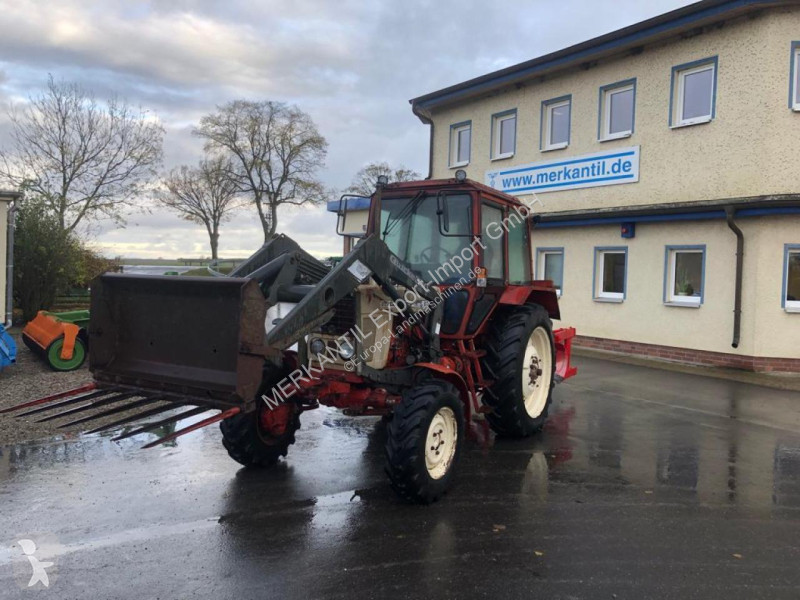 Tractor Belarus  MTS 82 FL + 3 Schar Beetpflug