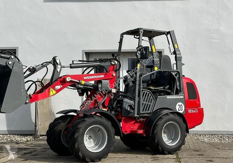 Weidemann  1260 EPS-Klappdach / ECS  tractor