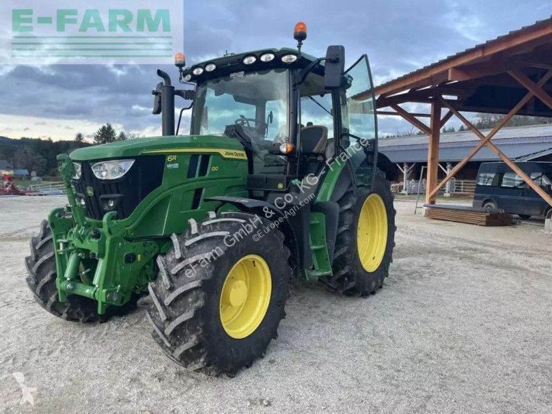 Tracteur agricole John Deere  6r 120