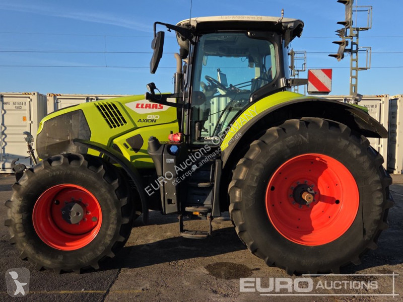 Tracteur agricole Claas Axion 810 CMATIC