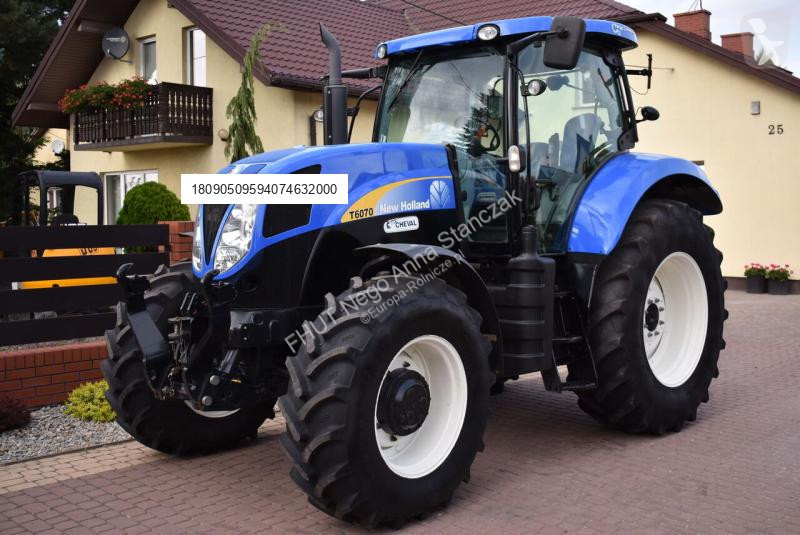 Tractor agrícola New Holland T6070 RANGE COMMAND