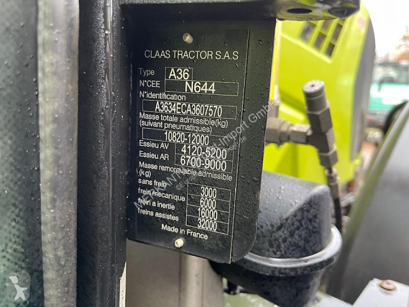 Tractor agrícola Claas  Arion 650