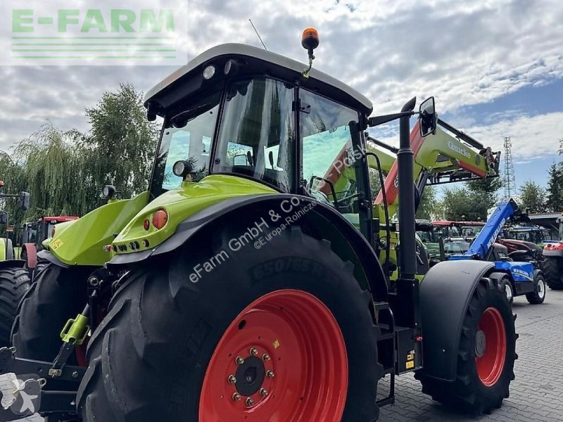 Traktor Claas  arion 640 cis + quicke q65