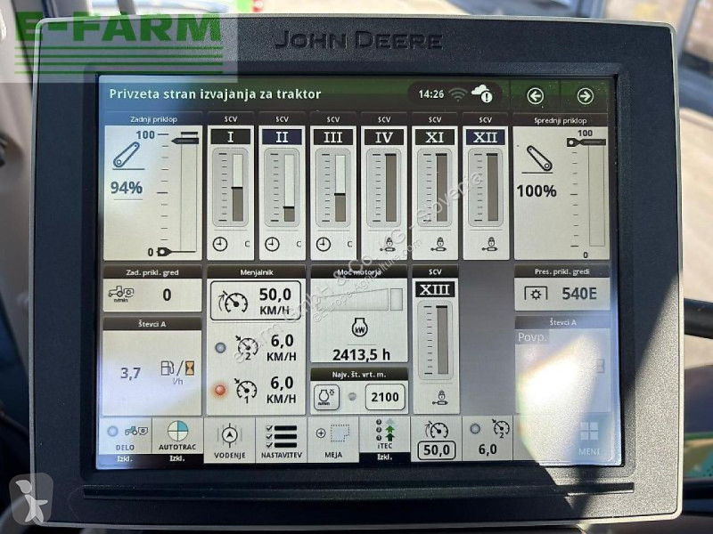 Landbrugstraktor John Deere  6r 140