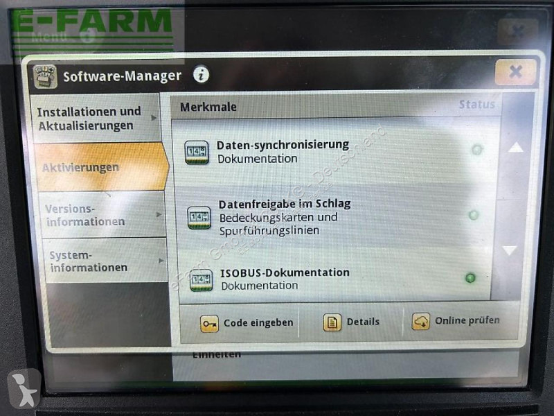 Landbrugstraktor John Deere  traktor 6215r
