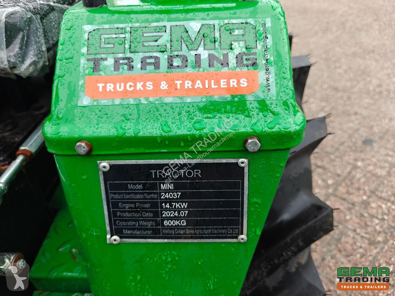 Lantbrukstraktor  MK20 20HP Diesel - Rotary...