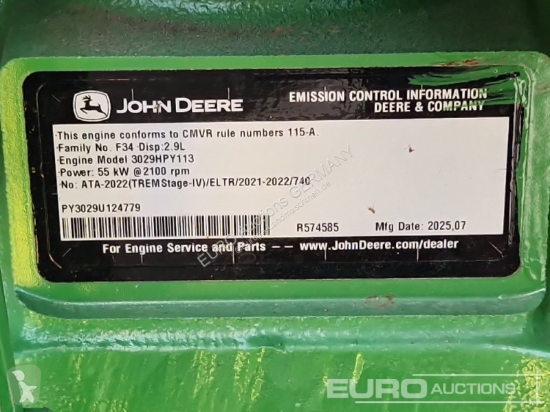 Lantbrukstraktor John Deere